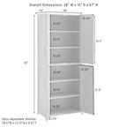 Garde-manger de cuisine haut Crosley Savannah