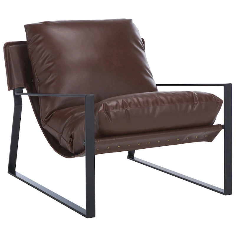 Fauteuil d'appoint Elinor de SAFAVIEH (entièrement assemblé) - 79 cm L x 89 cm P x 84 cm H