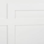 Table de chevet SAFAVIEH Zoey blanche et dorée à 2 tiroirs