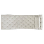 Chaise longue SAFAVIEH Cheri avec coussin rond - 65 cm (L) x 23 cm (P) x 33 cm (H)