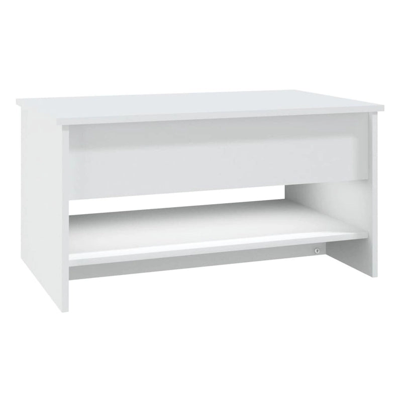 Table basse relevable vidaXL, table d'appoint, table de canapé décorative, bois d'ingénierie - 31,5 x 19,7 x 16,7