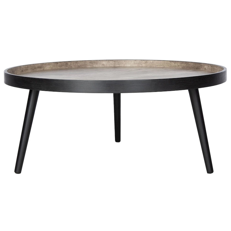 Table basse ronde SAFAVIEH Arline avec plateau - 35,4 x 35,4 x 15 cm - 35 cm (L) x 35 cm (P) x 15 cm (H)