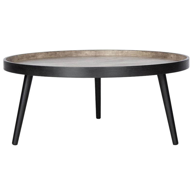 Table basse ronde SAFAVIEH Arline avec plateau - 35,4 x 35,4 x 15 cm - 35 cm (L) x 35 cm (P) x 15 cm (H)
