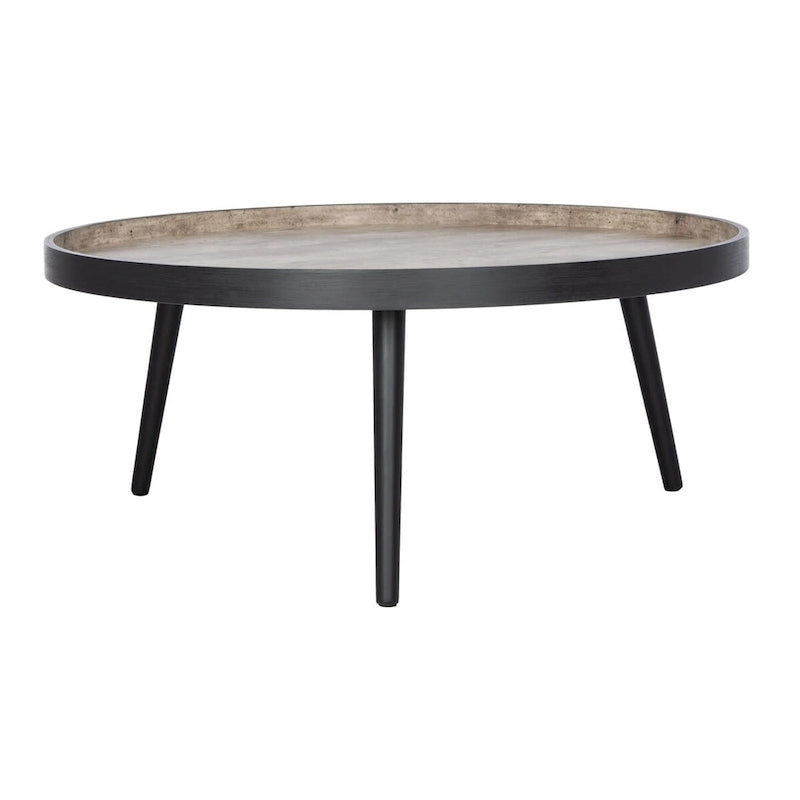 Table basse ronde SAFAVIEH Arline avec plateau - 35,4 x 35,4 x 15 cm - 35 cm (L) x 35 cm (P) x 15 cm (H)