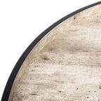 Table basse ronde SAFAVIEH Arline avec plateau - 35,4 x 35,4 x 15 cm - 35 cm (L) x 35 cm (P) x 15 cm (H)