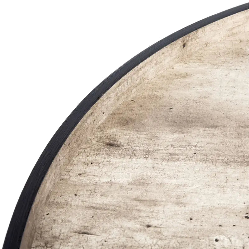 Table basse ronde SAFAVIEH Arline avec plateau - 35,4 x 35,4 x 15 cm - 35 cm (L) x 35 cm (P) x 15 cm (H)