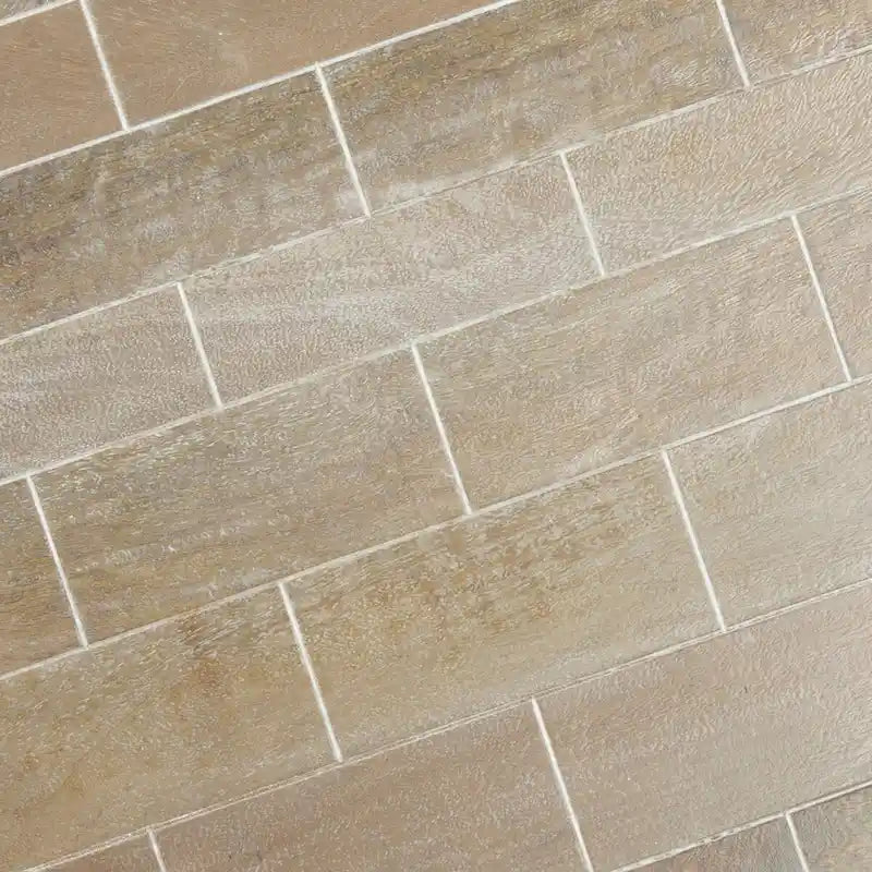 Table basse tambour en résine tressée et plateau en bois SAFAVIEH Alfia - 35,4 x 35,4 x 15,7 cm - 35 cm (L) x 35 cm (P) x 16 cm (H)