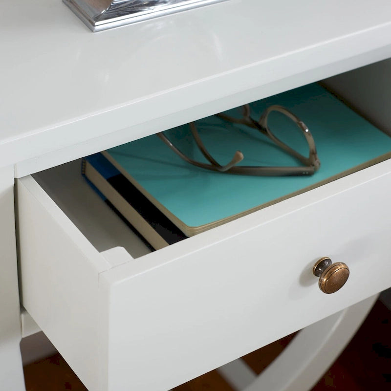 Table d'appoint/table de chevet SAFAVIEH Liller à 1 tiroir (entièrement assemblée) - 45,7 cm L x 38,1 cm P x 68,6 cm H