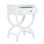 Table d'appoint/table de chevet SAFAVIEH Liller à 1 tiroir (entièrement assemblée) - 45,7 cm L x 38,1 cm P x 68,6 cm H