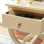 Table d'appoint/table de chevet SAFAVIEH Liller à 1 tiroir (entièrement assemblée) - 45,7 cm L x 38,1 cm P x 68,6 cm H