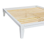 Lit plateforme Yume en bois massif avec assemblage japonais