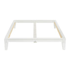 Lit plateforme Yume en bois massif avec assemblage japonais