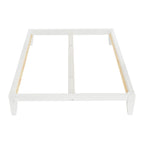 Lit plateforme Yume en bois massif avec assemblage japonais