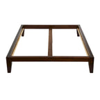 Lit plateforme Yume en bois massif avec assemblage japonais