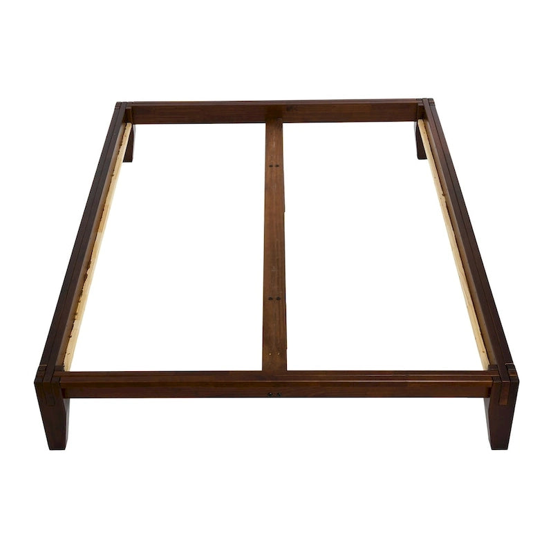 Lit plateforme Yume en bois massif avec assemblage japonais