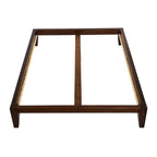 Lit plateforme Yume en bois massif avec assemblage japonais