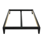 Lit plateforme Yume en bois massif avec assemblage japonais