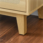 commode ancienne en bois à six tiroirs