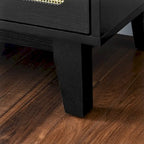 commode ancienne en bois à six tiroirs