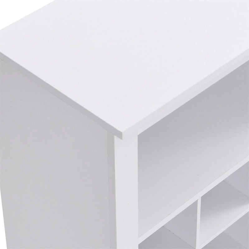 Meuble à chaussures contemporain Merax avec plusieurs espaces de rangement