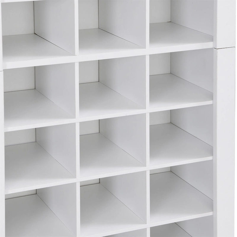 Meuble à chaussures contemporain Merax avec plusieurs espaces de rangement