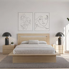 Tête de lit à panneaux Malibu