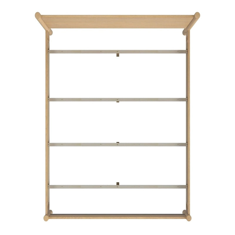 Lit plateforme Lennon à pieds arrondis