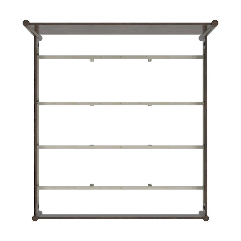 Lit plateforme Lennon à pieds arrondis