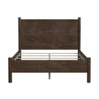 Lit plateforme Lennon à pieds arrondis