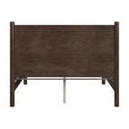 Lit plateforme Lennon à pieds arrondis