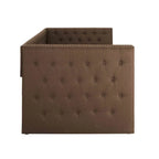 Lit de jour rembourré avec lit gigogne