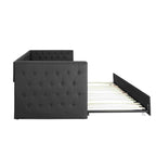 Lit de jour rembourré avec lit gigogne