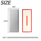 Tête de lit autocollante Art3d 9,84 x 23,62, lot de 12, panneaux muraux insonorisés 3D, panneau mural rembourré