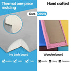 Tête de lit autocollante Art3d 9,84 x 23,62, lot de 12, panneaux muraux insonorisés 3D, panneau mural rembourré