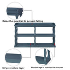 Console avec 3 niveaux de rangement ouverts - Non applicable