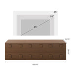 Meubles en bois multifonctionnels décoratifs style milieu du siècle, 1 à 4 pièces