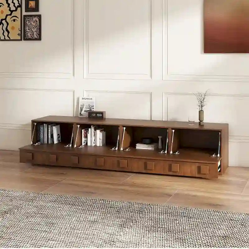 Meubles en bois multifonctionnels décoratifs style milieu du siècle, 1 à 4 pièces