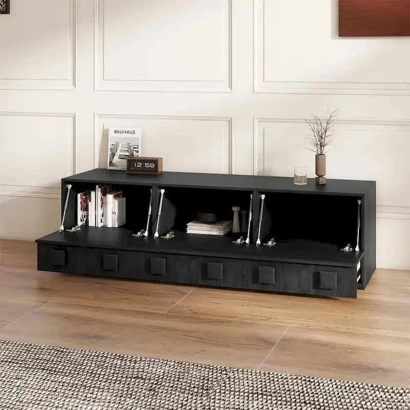 Meubles en bois multifonctionnels décoratifs style milieu du siècle, 1 à 4 pièces