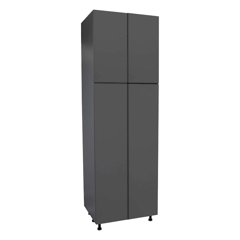 Armoire utilitaire 36 x 90 - Quatre portes - Gris - 36 x 90 x 23 3/8