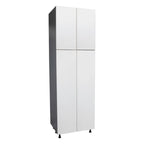 Armoire utilitaire 36 x 90 - Quatre portes - Gris - 36 x 90 x 23 3/8