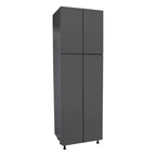 Armoire utilitaire 36 x 90 - Quatre portes - Gris - 36 x 90 x 23 3/8