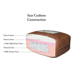 Canapé en cuir pleine fleur Hydeline Georgia