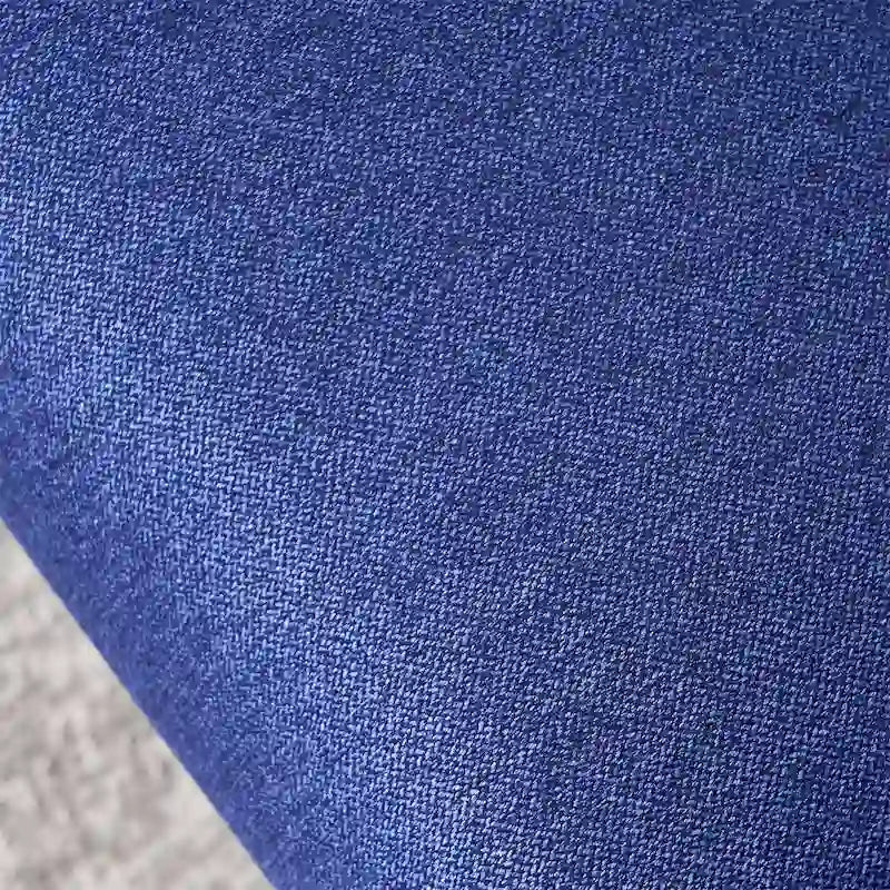 Fauteuil pivotant avec repose-pieds et base en métal noir