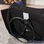 Fauteuil pivotant avec repose-pieds et base en métal noir