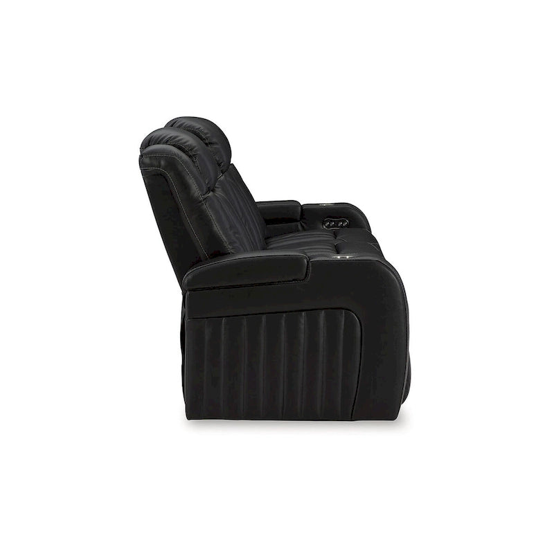 Canapé inclinable électrique Midnight Caveman Den de Signature Design by Ashley - 86 cm L x 42 cm P x 42 cm H