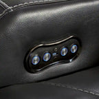 Canapé inclinable électrique Midnight Caveman Den de Signature Design by Ashley - 86 cm L x 42 cm P x 42 cm H