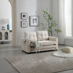 Canapé-lit convertible en velours 3 places avec lit gigogne