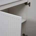 Buffet moderne avec rangements et étagères réglables