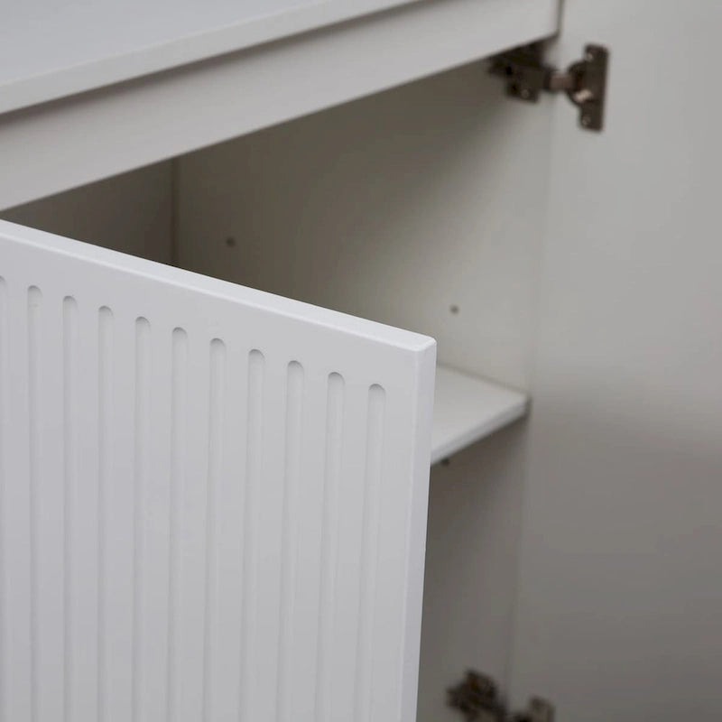 Buffet moderne avec rangements et étagères réglables