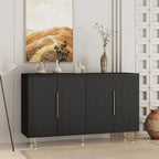 Buffet moderne avec rangements et étagères réglables